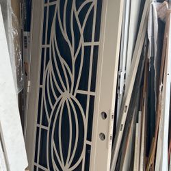 38”x98” Security/ Screen Door Fits Entry 36” Doors ( Right Hand) With The Frame Its 40.1/2inch Wide