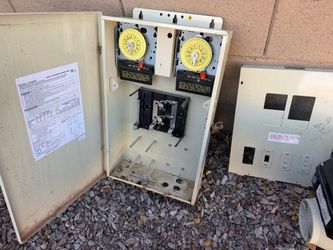 Intermatic T40404R Pool Timer Control Panel