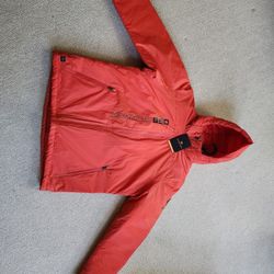 Stormtech X1 Orange Winter Jacket Waterproof Sealed Seams XL