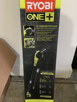 RYOBI ONE+ 8 in. 18-Volt Lithium-Ion Battery Pole Saw (Tool Only)