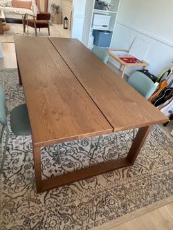 Morbylanga Solid Wood Dining Table
