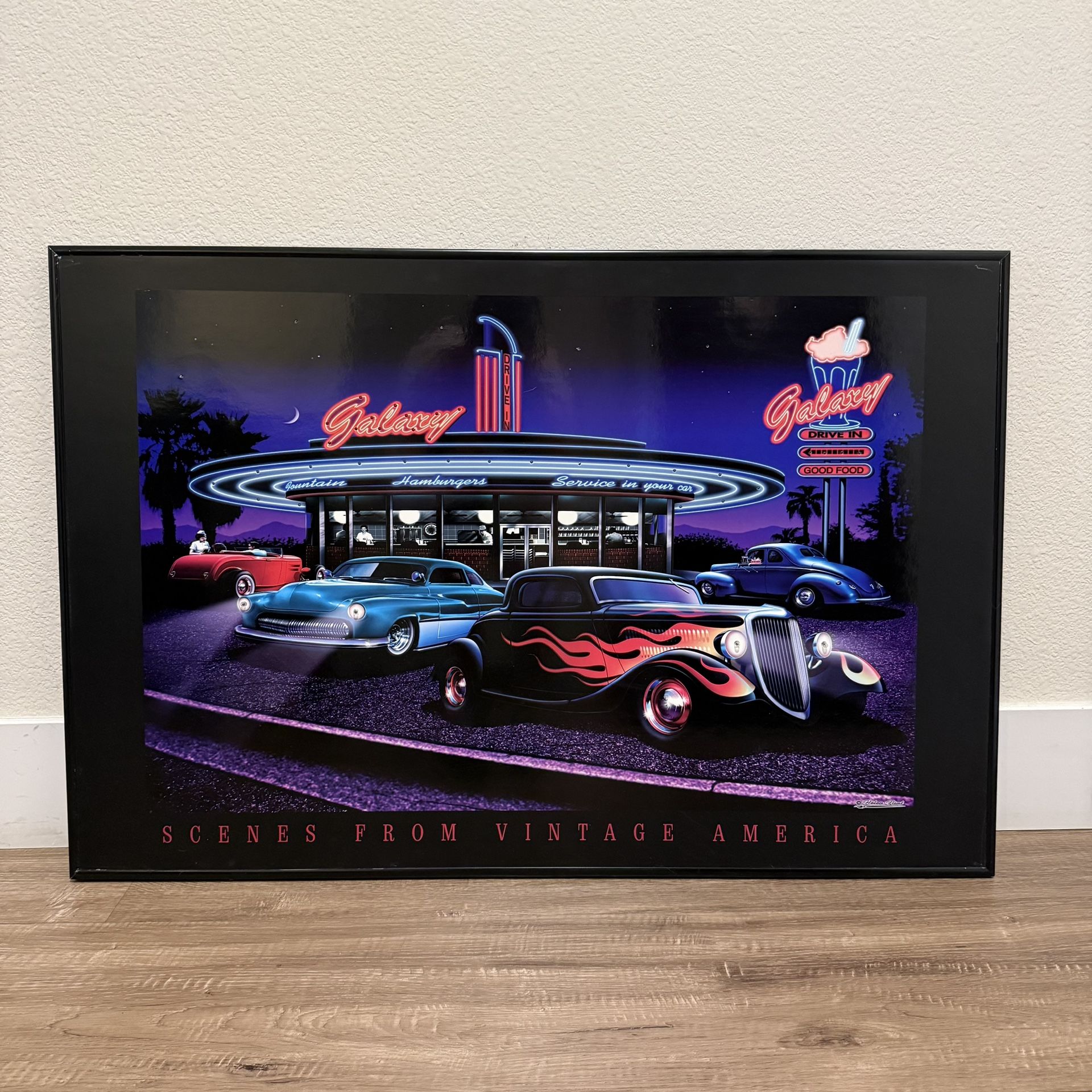 GALAXY AMERICAN DINER - BY HELEN FLINT