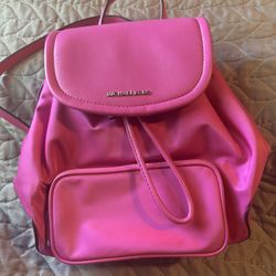 MK Hot Pink Backpack