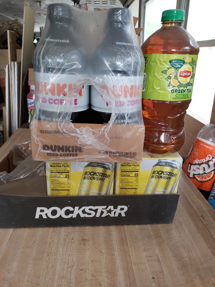 Lipton Green Tea, Dunkin Iced Coffee for Sale in New Prt Rchy, FL OfferUp