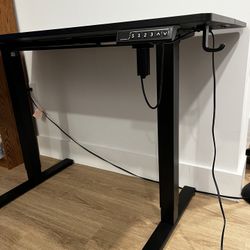 Black Height-Adjustable / Standing Desk