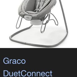 Baby swing and bouncer