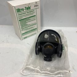 MSA Ultra-Twin Full-Facepiece Hycar Rubber Respirator