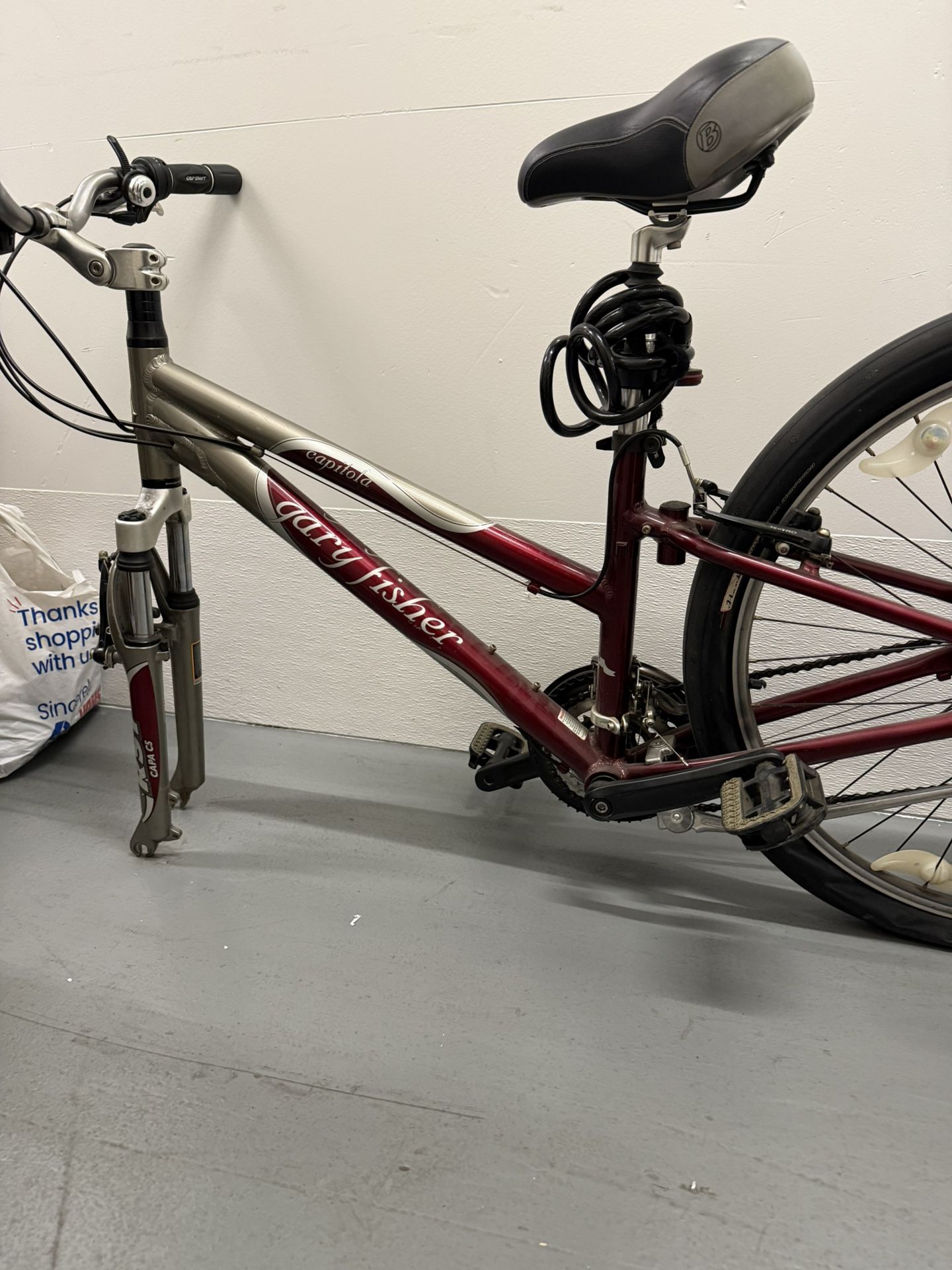 Gary fisher Capitola Bike W/ Lock And Bell