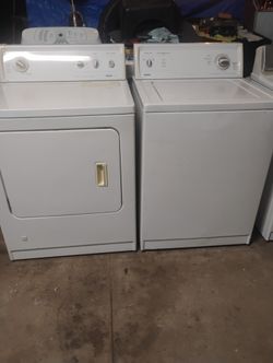 SET KENMORE WASHER AND DRYER 
