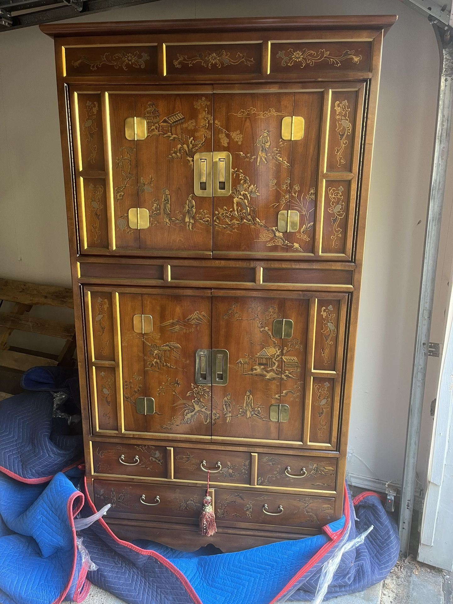 Drexel Asian Armoire/Cabinet