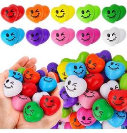 100PCS Heart Stress Balls