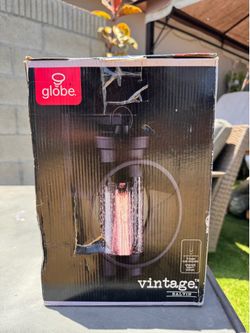 Patio Light Balvin Black Industrial Indoor/Outdoor 1-Light Wall Sconce
