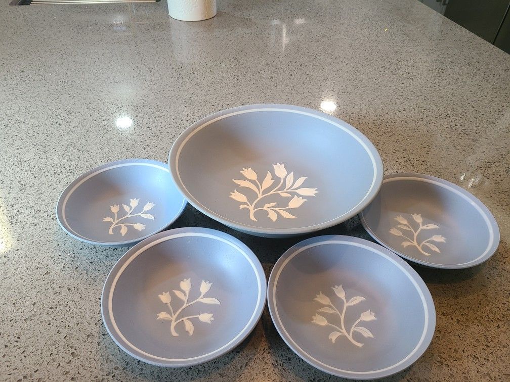 5 Piece Ceramic Bowl Set