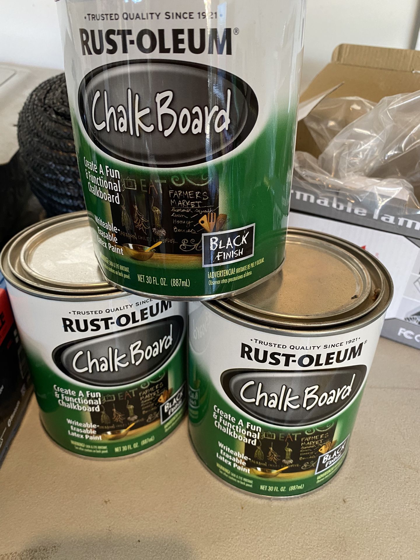 Chalkboard Latex Paint