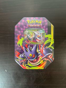 Pokémon TCG Mega Moonlit Tin Mega Gengar ex
