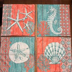 NEW Beach-Themed Pillow Covers 