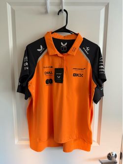 Women’s McLaren, Formula One team polo US size 8