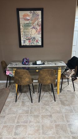 Dining Table and chairs $60 OBO