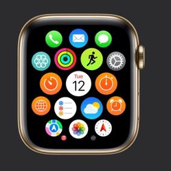 Apple Watch Series 7 GPS + Cellular, 45mm Gold Stainless Steel 