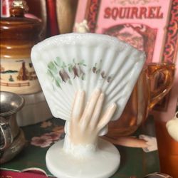 Antique Milk Glass Vase