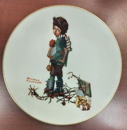 "End Of Christmas" Plate