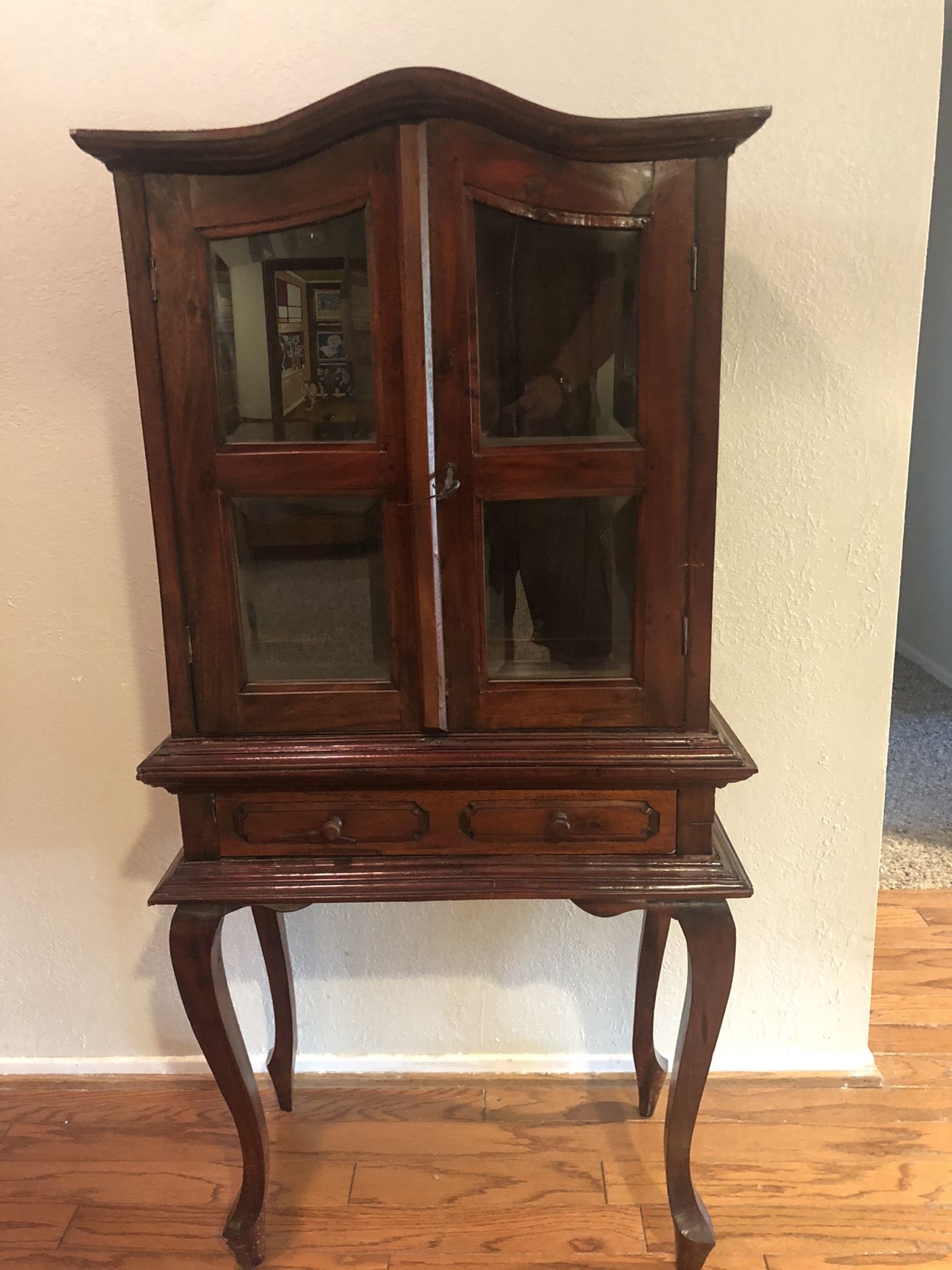 Antique Curio Cabinet