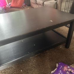 Black Coffee Table 
