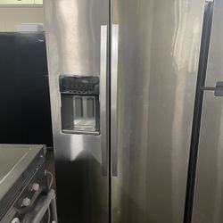 New Whirlpool Side By Side Refrigerator Stainless 