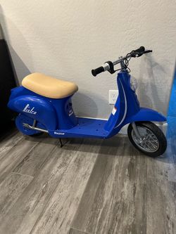 Electric Scooter Blue