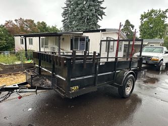 Landscape trailer