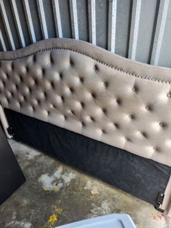 Bed mattress  frame and box springs