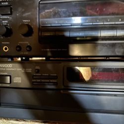 Kenwood Receiver And 5-disc Changer