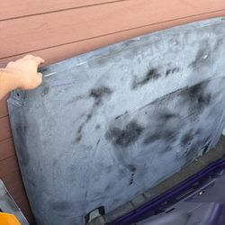 Jeep wrangler gladiator hood Sanded