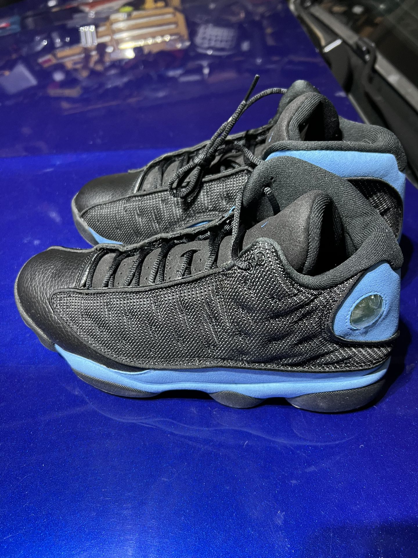 Jordan 13 Retro Black University Blue Size 12