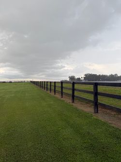 Black Wood Farm Fence - Make and Offer