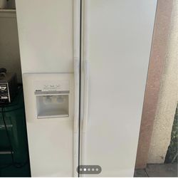 Side-by-side double door, Kenmore refrigerator