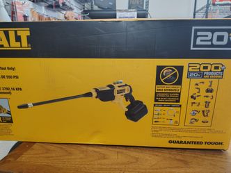 DeWalt 550 psi pressure cleaner kit