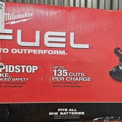 New Milwaukee Fuel 3670-20 M18 18V 4-1/2"-6" Braking Grinder