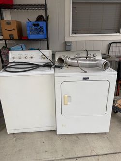 washer and dryer