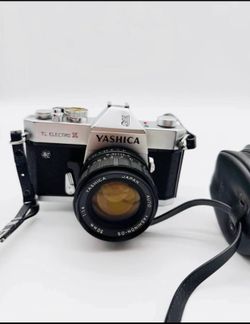 Yashica TL Electro X 35mm SLR + Auto Yashinon-DS 50mm f/1.4 Lens