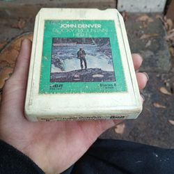 1972 John Denver Rocky Mountain High 8-track Cartridge