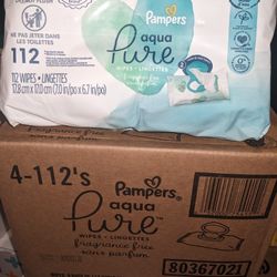 Pampers Sensitive Fragrance-free Wipes 