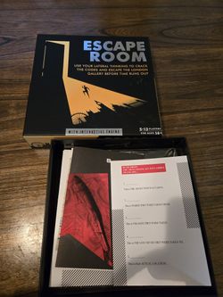 Escape Room Board Game