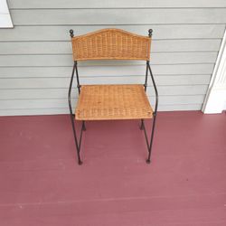 Foldable Wicker Chair