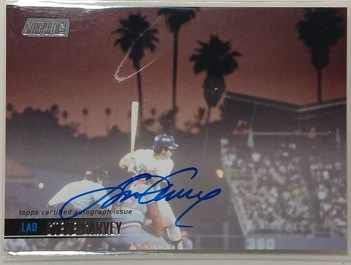 Steve Garvey Stadium Club Auto