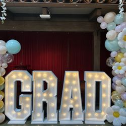 Marquee Letters And Numbers 