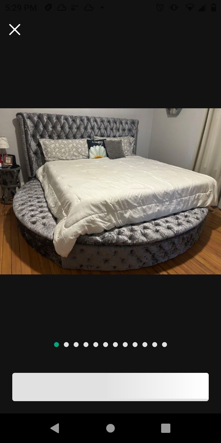 Moving Sale!*Bed*Sofa*Dining* King Bed Has Bluetooth