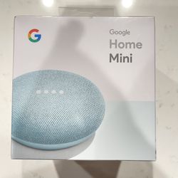 Google home best sale mini aqua blue