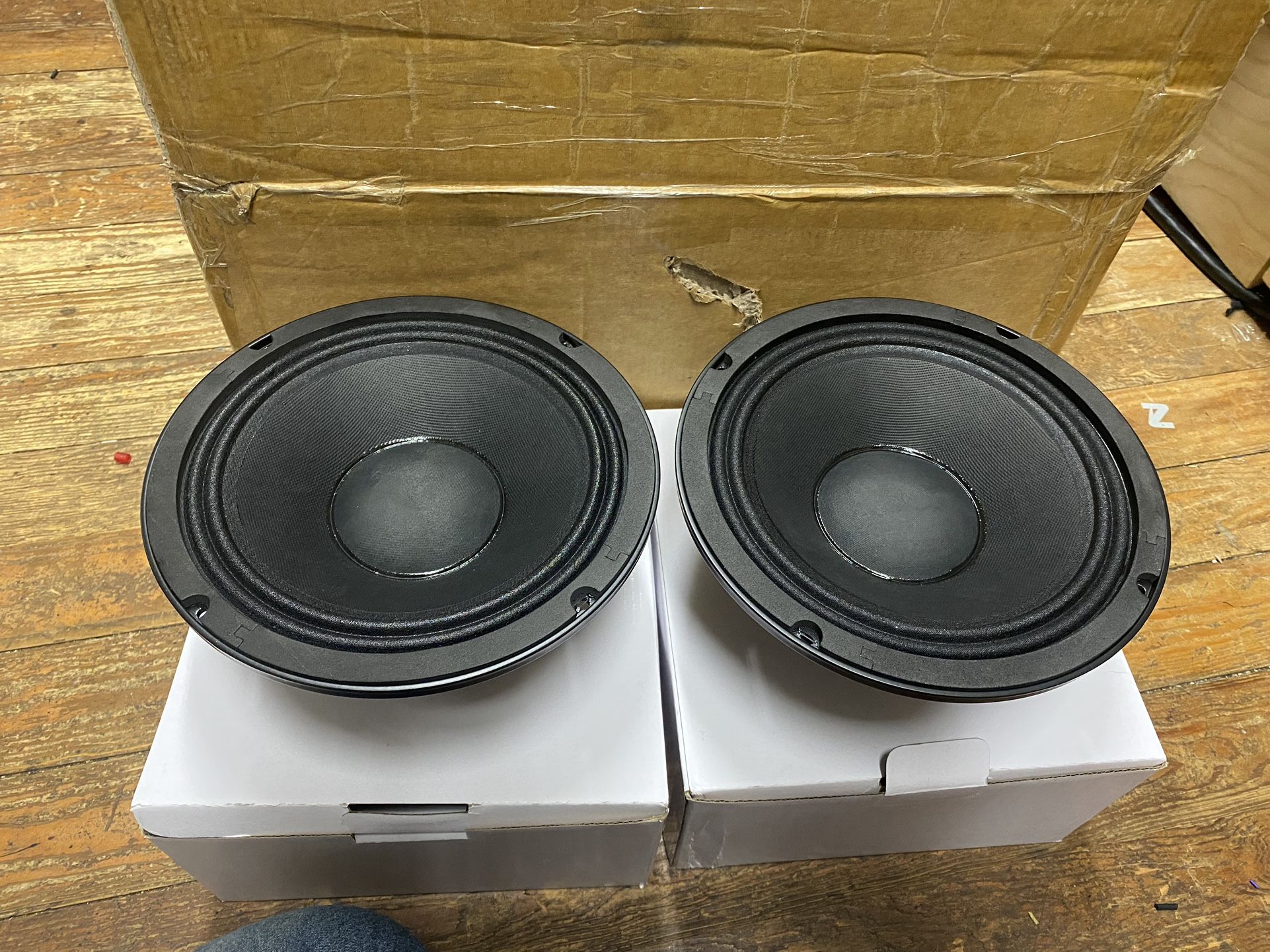 New Pair 8” Kong Audio Neodymium Loudspeakers $180 Per Pair