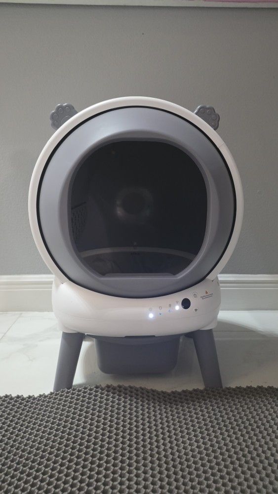 Self Cleaning Litter Box for Multiple Cats, Automatic Litter Box with APP Real-Time Monitor 30% OFF